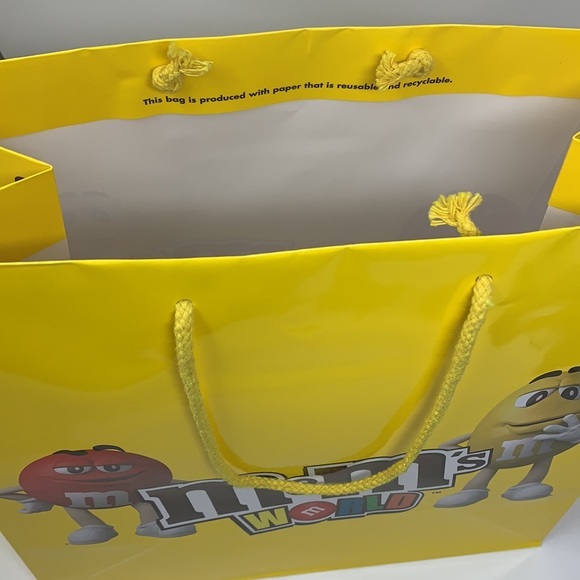 5 M&M’s World medium paper bags for party favors used - Picture 10 of 16